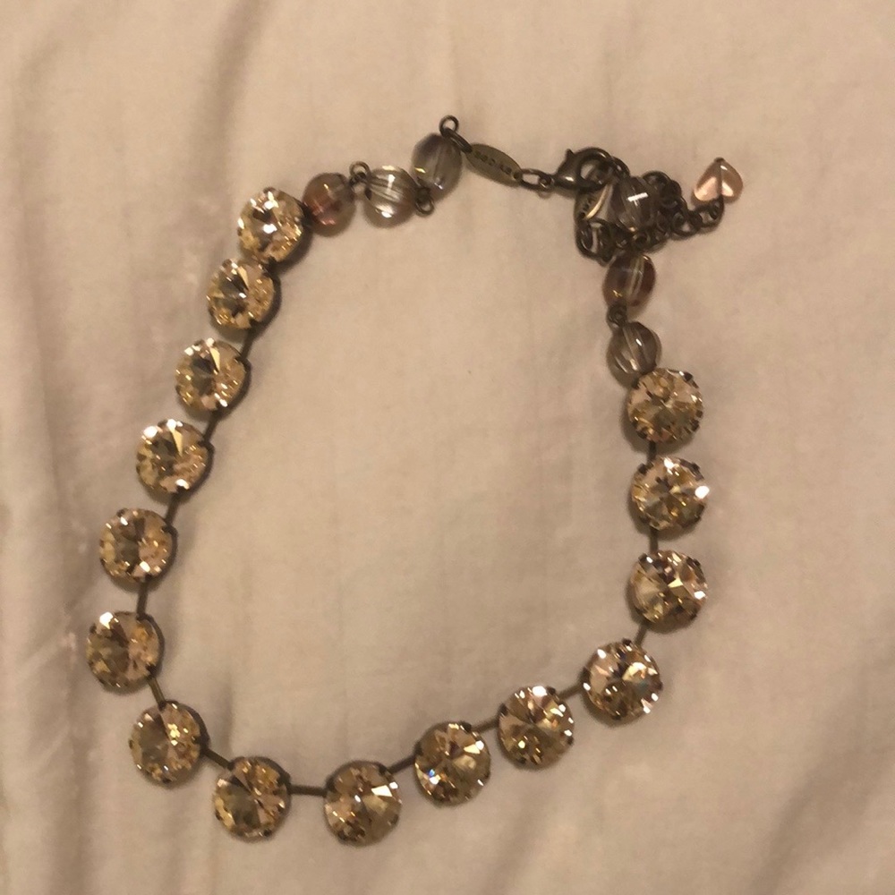 Brown sabika choker